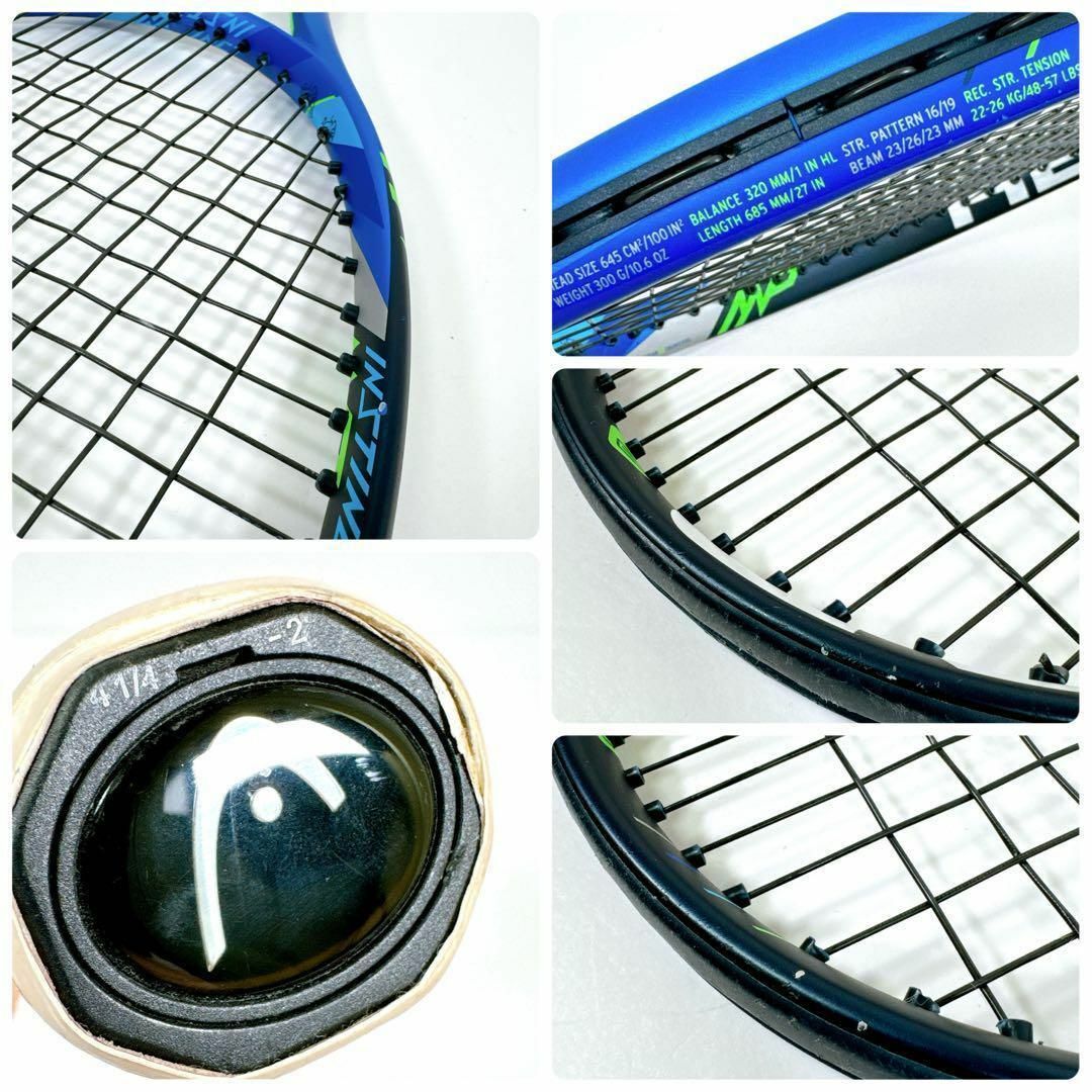 HEAD - 1497 美品 HEAD ヘッド INSTINCT MP 硬式テニスラケットの通販