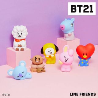 ビーティーイシビル(BT21)のBTS BT21フレンズ ソフビシリーズ(キャラクターグッズ)