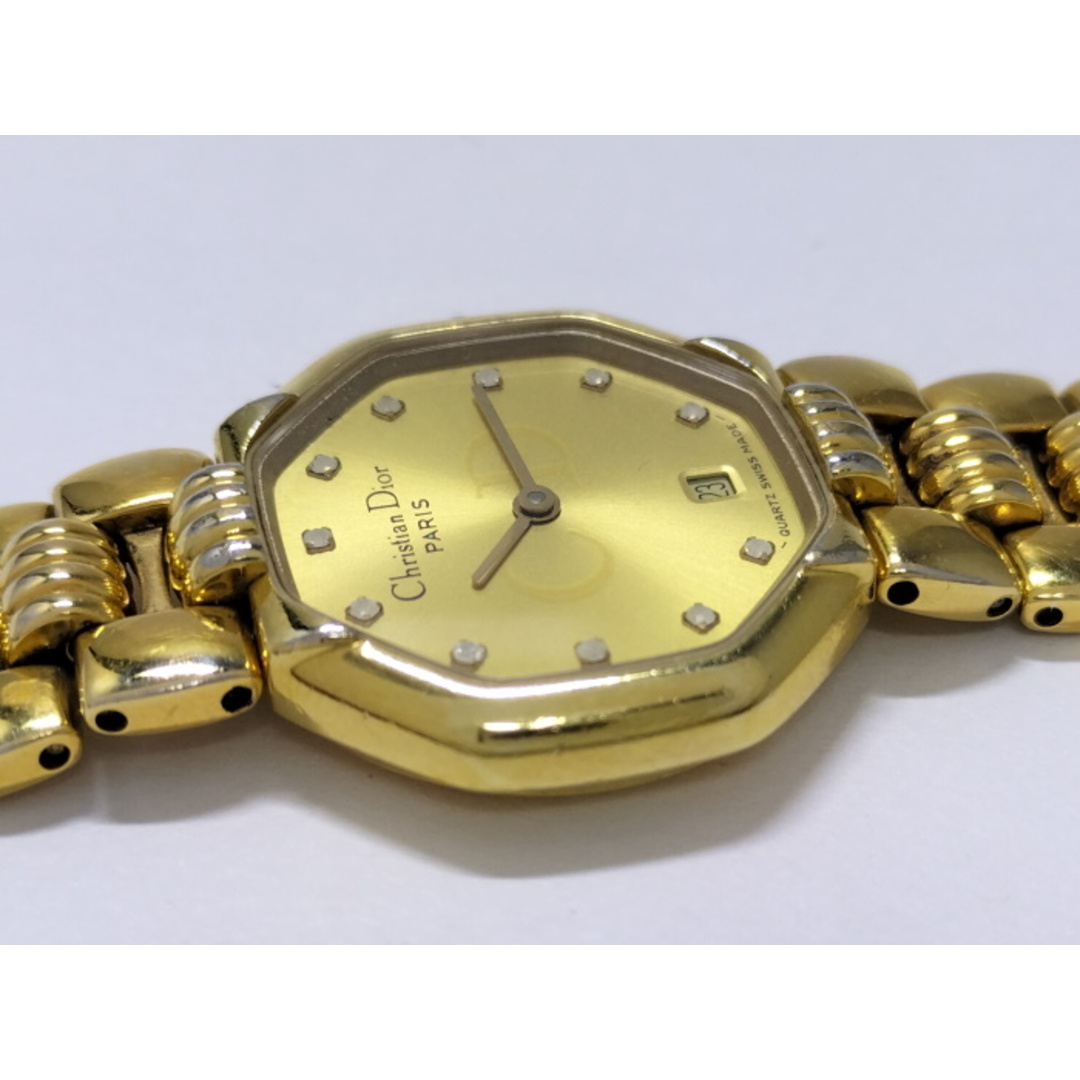 Christian Dior(クリスチャンディオール)のChristian Dior レディース 腕時計 オクタゴン クオーツ SS レディースのファッション小物(腕時計)の商品写真
