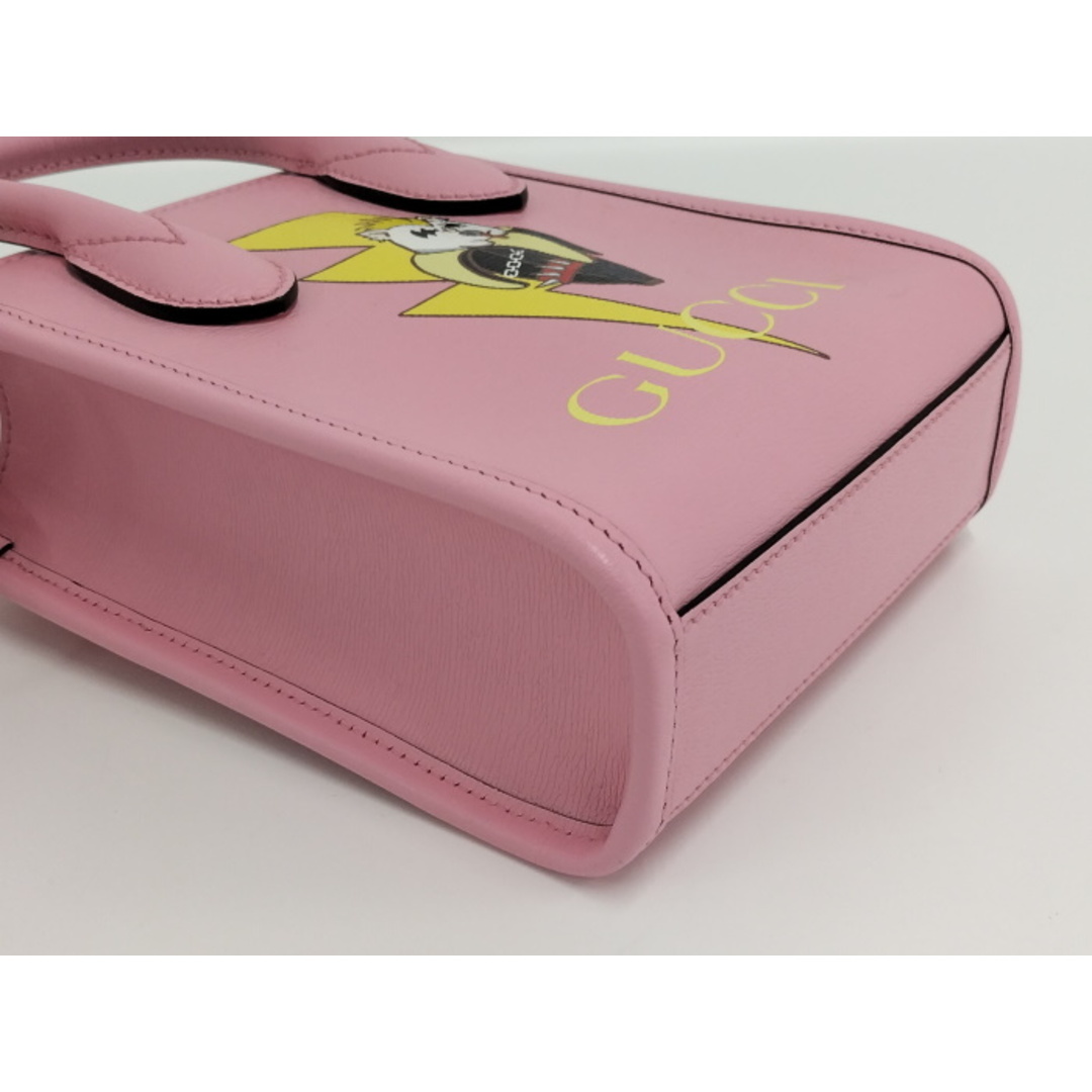GUCCI - GUCCI 2WAY ショルダーバッグ ばなにゃ コラボ レザー GUCCI - GUCCI 2WAY ショルダーバッグ ばなにゃ コラボ レザー