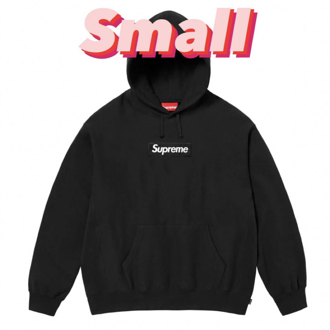 BlackSIZESupreme Box Logo Hooded Sweatshirt 23FW