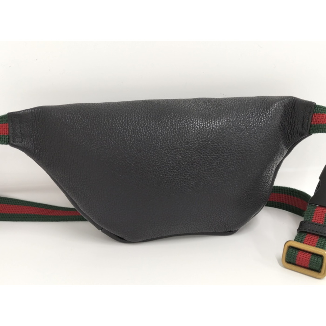 GUCCI - GUCCI ボディバッグ ロゴプリント シェリーライン GUCCI - GUCCI ボディバッグ ロゴプリント シェリーライン