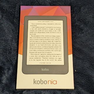 ラクテン(Rakuten)の【新品公式カバー付き】楽天 kobo nia  電子書籍リーダー(電子ブックリーダー)