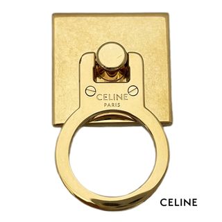 セリーヌ(celine)の新品セリーヌCELINEシンプル　スマホリング　ゴールド★(その他)