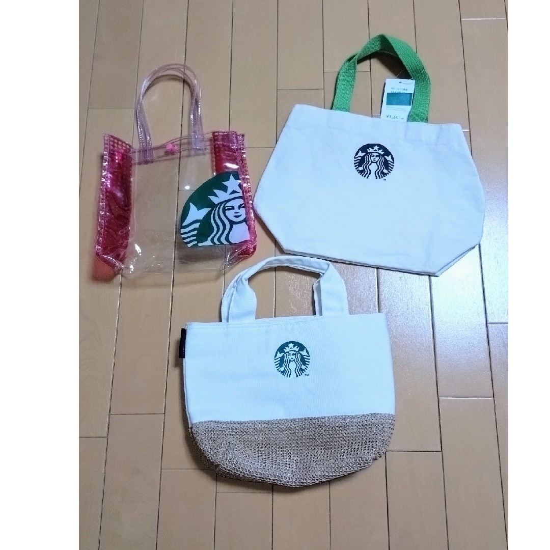 Starbucks Coffee(スターバックスコーヒー)のstarbucks バック3点セット レディースのバッグ(トートバッグ)の商品写真