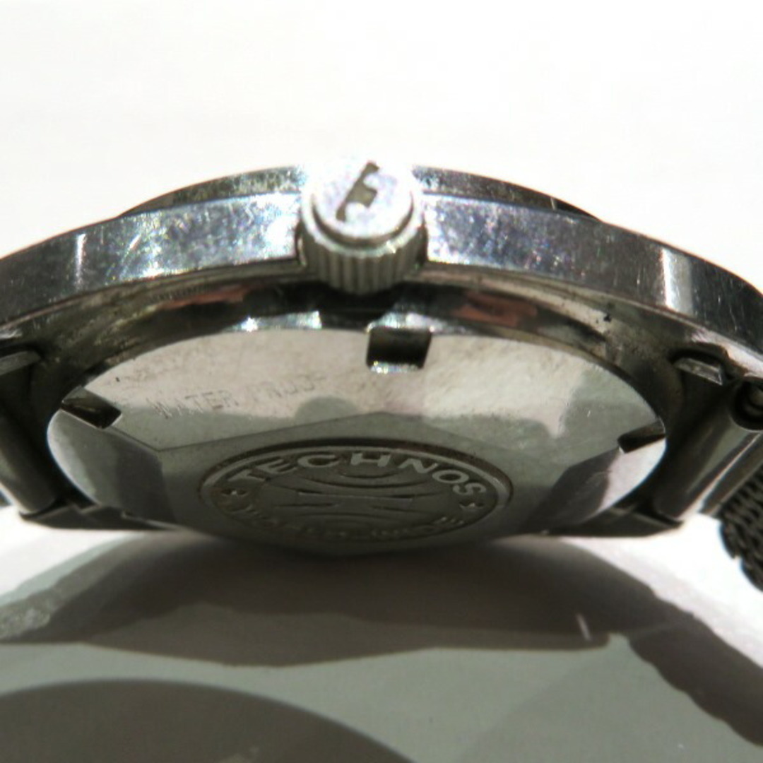 テクノス スカイライト 自動巻 時計 腕時計 メンズ 送料無料 【あす楽】キズありベルトの伸び