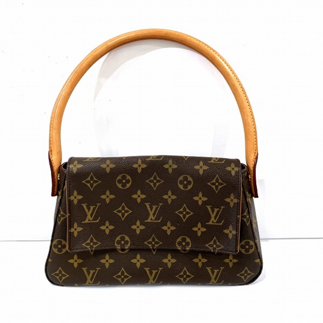 型崩れわずかに有り内側の状態ルイヴィトン Louis Vuitton モノグラム ミニルーピング M51147 ハンドバッグ レディース 送料無料 【あす楽】