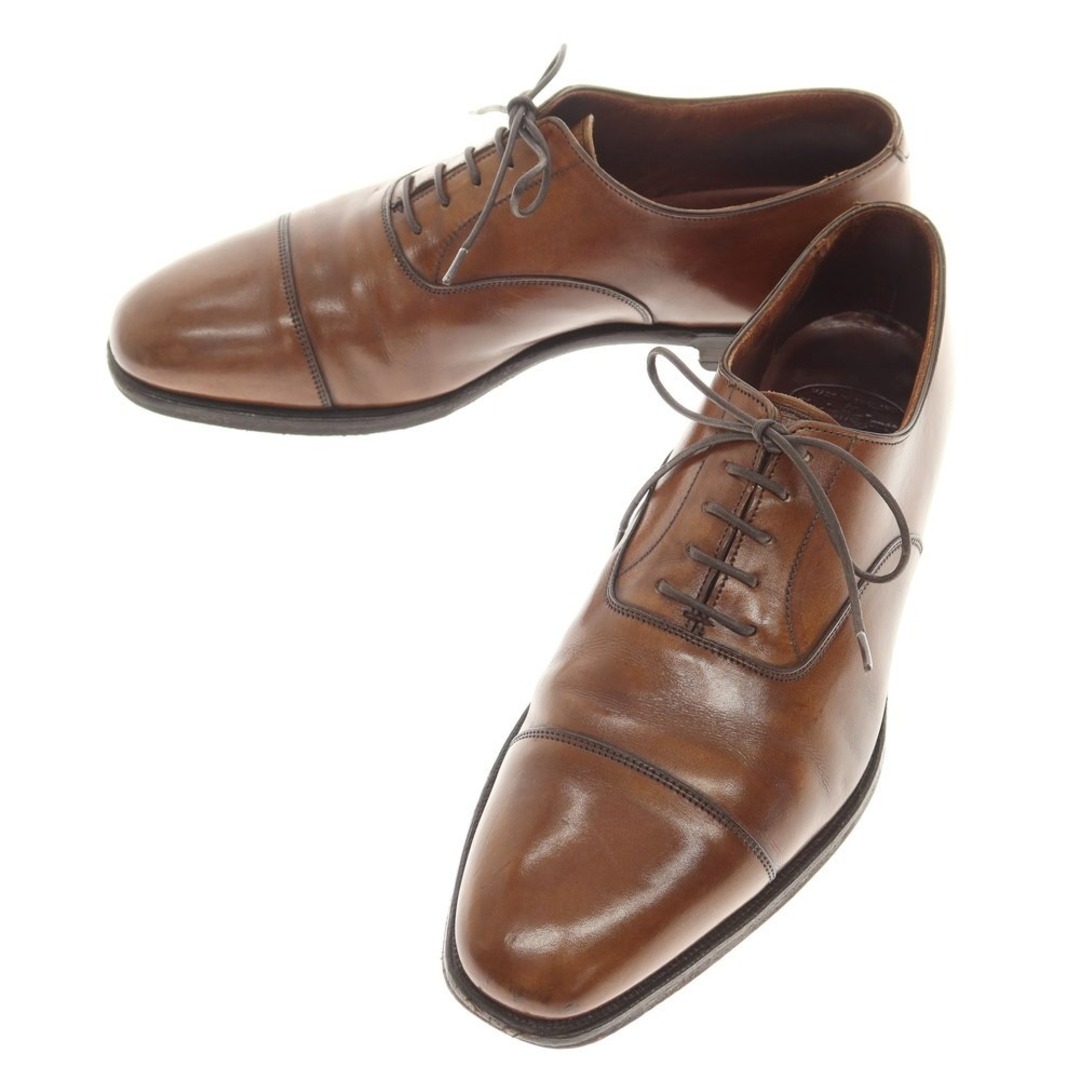 アイテムドレスシューズメンズクロケットアンドジョーンズ CROCKETT&JONES AUDLEY3 ハンドグレード ストレートチップ ドレスシューズ ブラウン【サイズ6 1/2E】【メンズ】