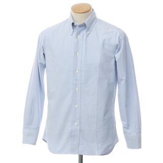 インディヴィジュアライズドシャツ(INDIVIDUALIZED SHIRTS)の【中古】インディビジュアライズドシャツ INDIVIDUALIZED SHIRTS コットン ボタンダウン カジュアルシャツ ライトブルー【サイズ15-32】【メンズ】(シャツ)