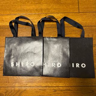 シロ(shiro)のSHIRO ショッパー(ショップ袋)