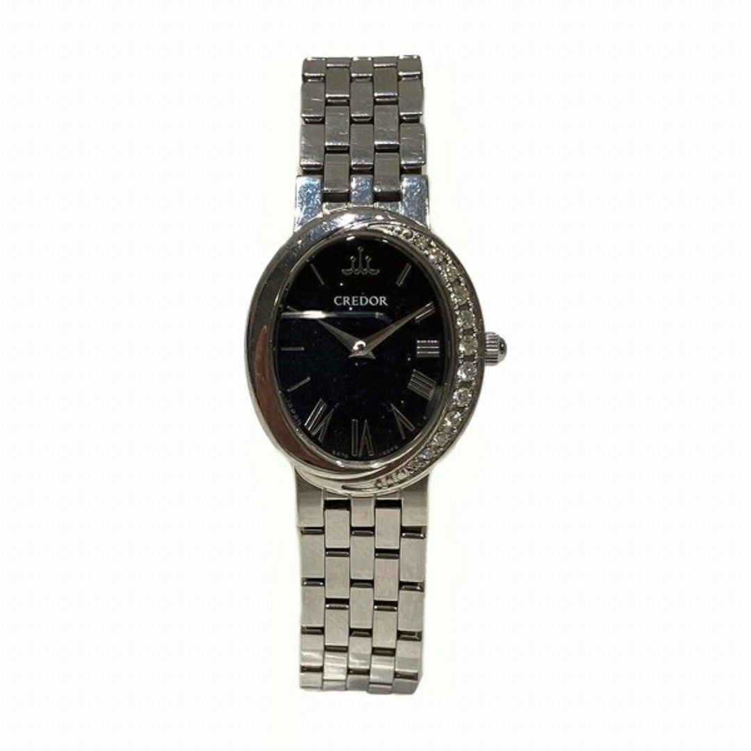 セイコー クレドール 40周年記念モデル 5A70-0BP0 クォーツ 時計 腕時計 レディース 送料無料 【あす楽】キズありベルトのキズ