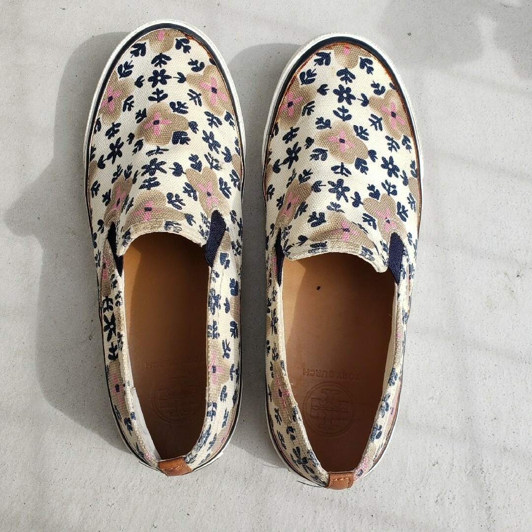 Tory Burch(トリーバーチ)のトリーバーチ スリッポン 38サイズ レディースの靴/シューズ(スリッポン/モカシン)の商品写真