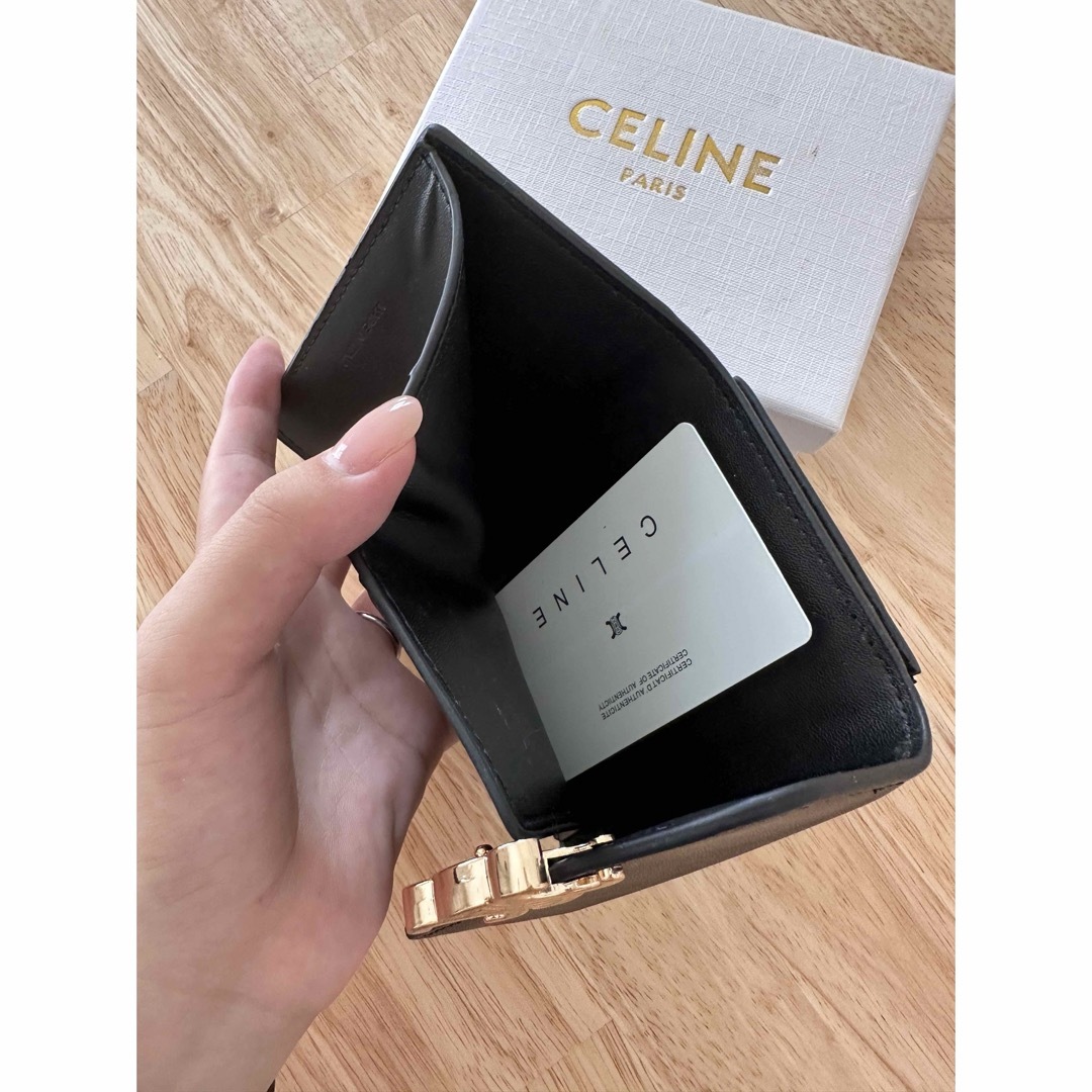 celine(セリーヌ)のトリオンフ コンパクトウォレット レディースのファッション小物(財布)の商品写真