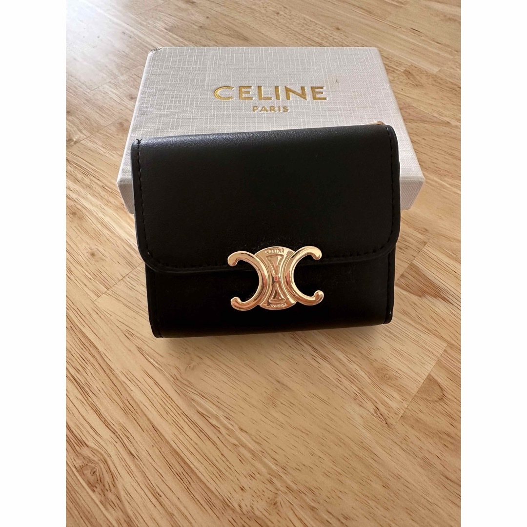 celine(セリーヌ)のトリオンフ コンパクトウォレット レディースのファッション小物(財布)の商品写真