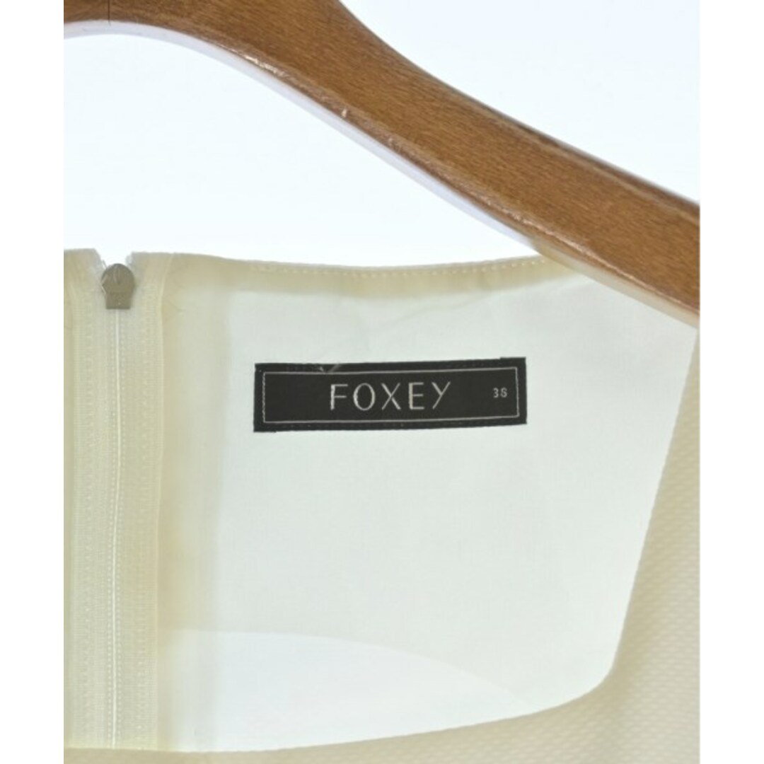 FOXEY フォクシー ワンピース 38(S位) オフホワイト 【古着】 FOXEY フォクシー ワンピース 38(S位) オフホワイト 【古着】
