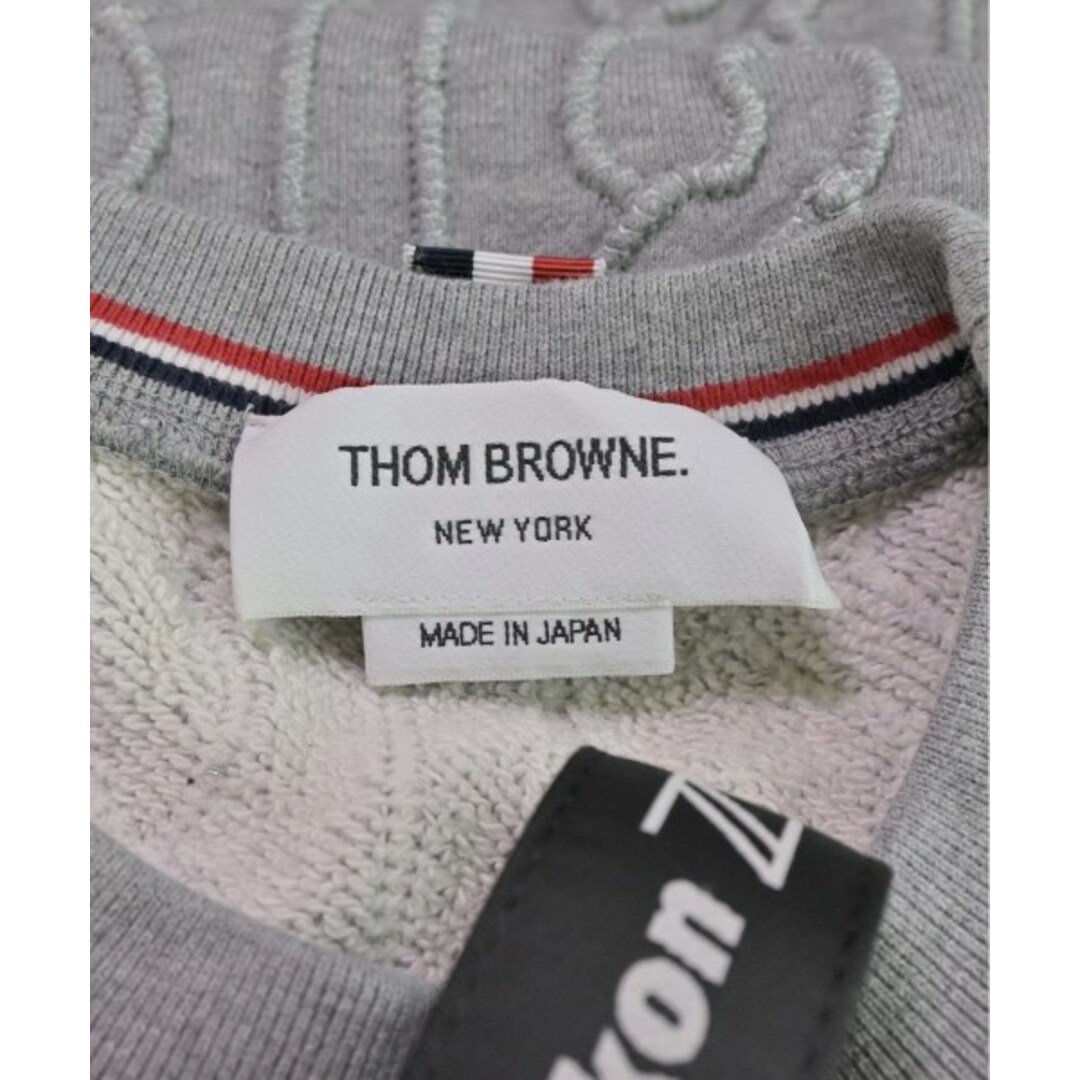 なし伸縮性THOM BROWNE トムブラウン スウェット L グレー