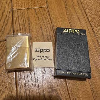 ジッポー(ZIPPO)のZippo SOLID BRASS  1996年製 未使用品(タバコグッズ)