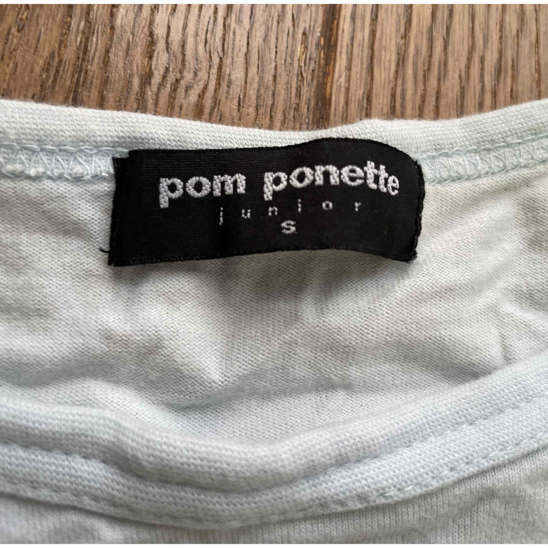 pom ponette(ポンポネット)のポンポネット　重ね着風　ロンT 140 長袖カットソー キッズ/ベビー/マタニティのキッズ服女の子用(90cm~)(Tシャツ/カットソー)の商品写真