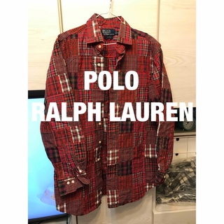 ポロラルフローレン(POLO RALPH LAUREN)の最終価格POLORALPHLAURENポロラルフローレンパッチワークシャツ(シャツ)