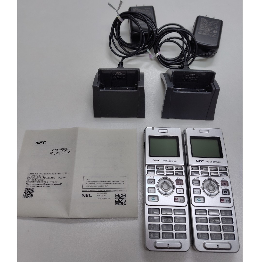 NEC  IP8D-8PS-3 デジタルコードレス電話機スマホ/家電/カメラ