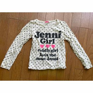 ジェニィ(JENNI)のシスタージェニィ　水玉　ロンT 130 長袖カットソー　130(Tシャツ/カットソー)