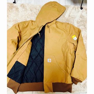 カーハート(carhartt)のカーハート　 ダックキルティングフランネルアクティブジャケット(ブルゾン)