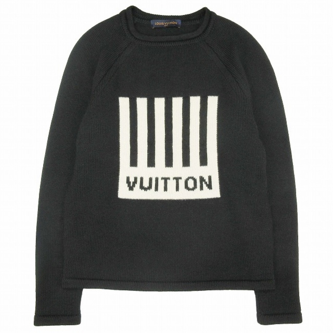 LOUIS VUITTON(ルイヴィトン)の美品 19AW ルイヴィトン バーコード ＆ アース ニット セーター メンズのトップス(ニット/セーター)の商品写真