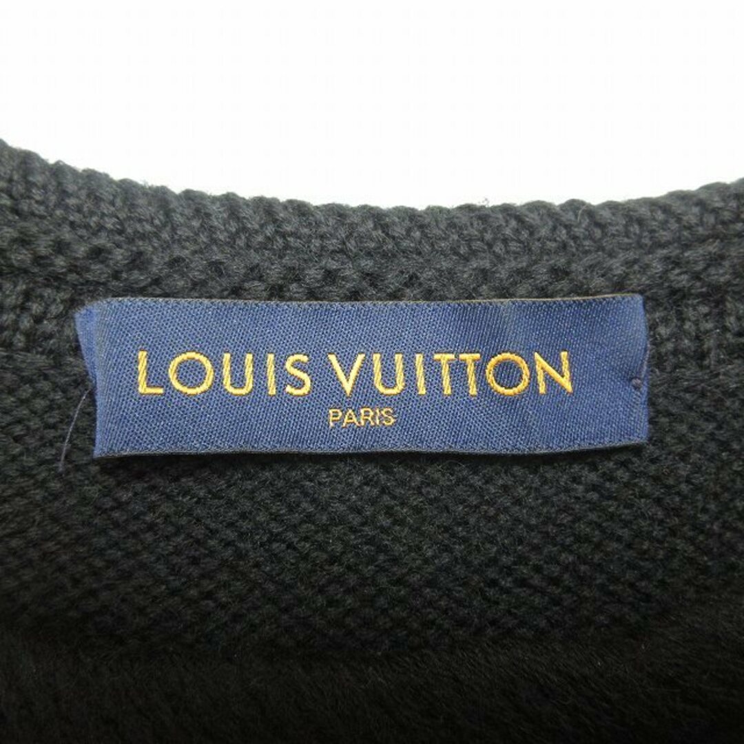 LOUIS VUITTON(ルイヴィトン)の美品 19AW ルイヴィトン バーコード ＆ アース ニット セーター メンズのトップス(ニット/セーター)の商品写真