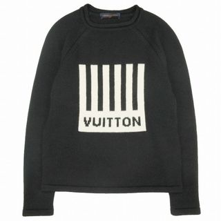 ルイヴィトン(LOUIS VUITTON)の美品 19AW ルイヴィトン バーコード ＆ アース ニット セーター(ニット/セーター)