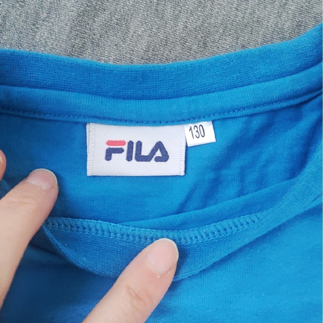 FILA(フィラ)のGirls2　ロンティー キッズ/ベビー/マタニティのキッズ服女の子用(90cm~)(Tシャツ/カットソー)の商品写真