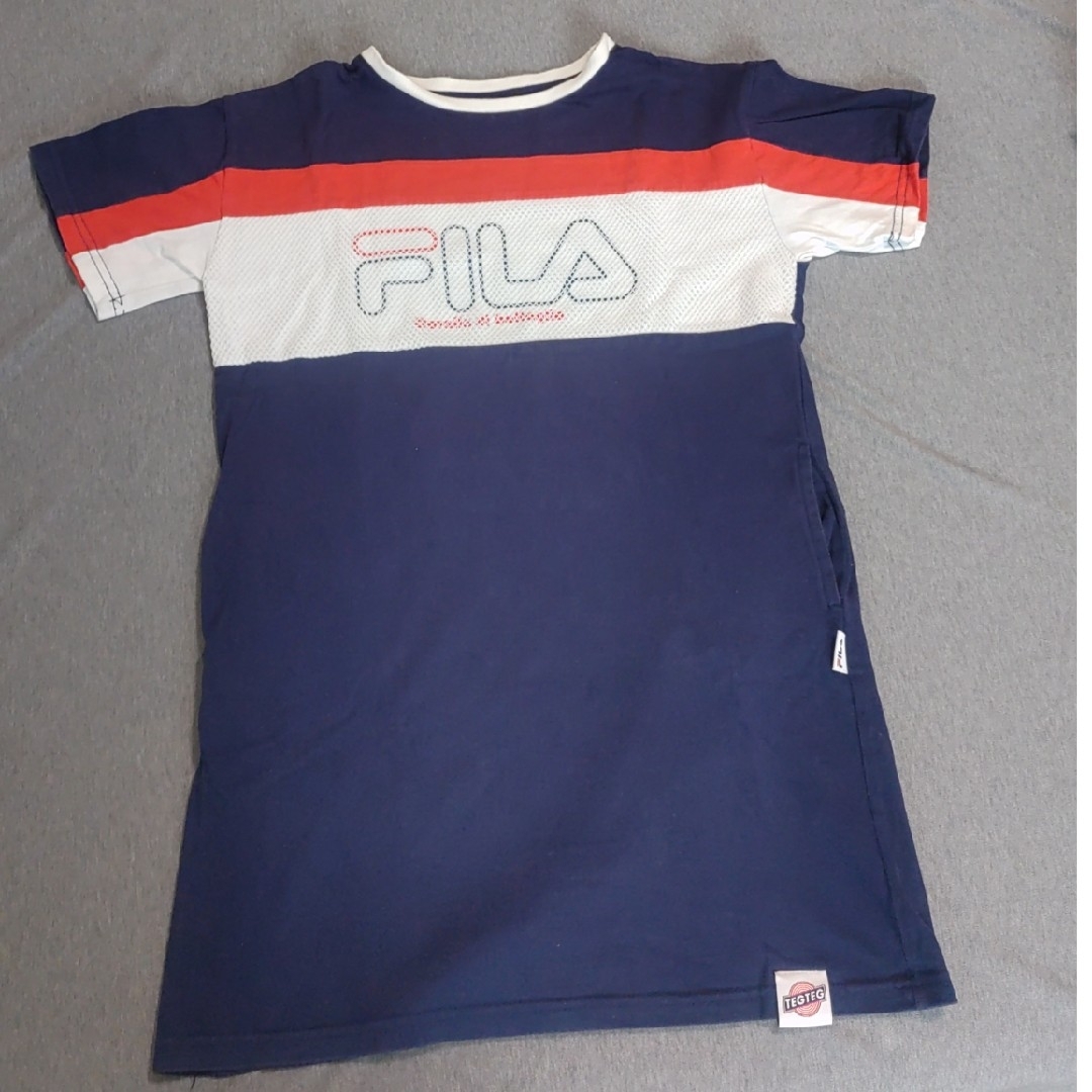 FILA(フィラ)のGirls2　コラボワンピース　130㎝ キッズ/ベビー/マタニティのキッズ服女の子用(90cm~)(ワンピース)の商品写真