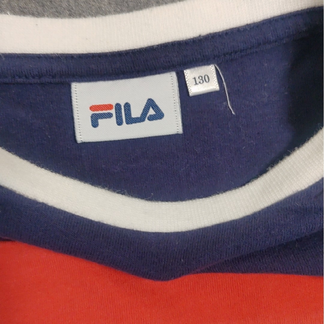 FILA(フィラ)のGirls2　コラボワンピース　130㎝ キッズ/ベビー/マタニティのキッズ服女の子用(90cm~)(ワンピース)の商品写真