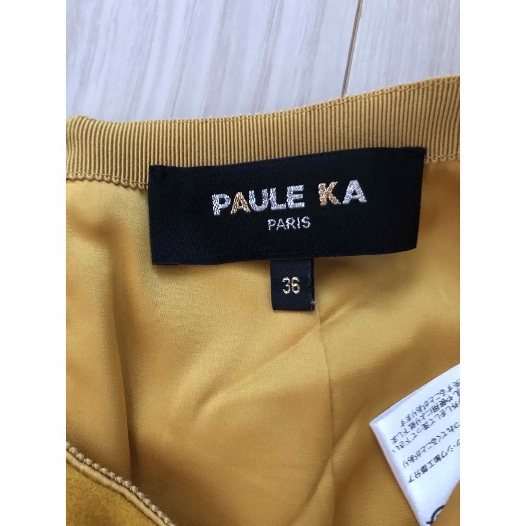 PAULE KA(ポールカ)のPAULE KA カラーミニスカート サイズ36 レディースのスカート(ミニスカート)の商品写真