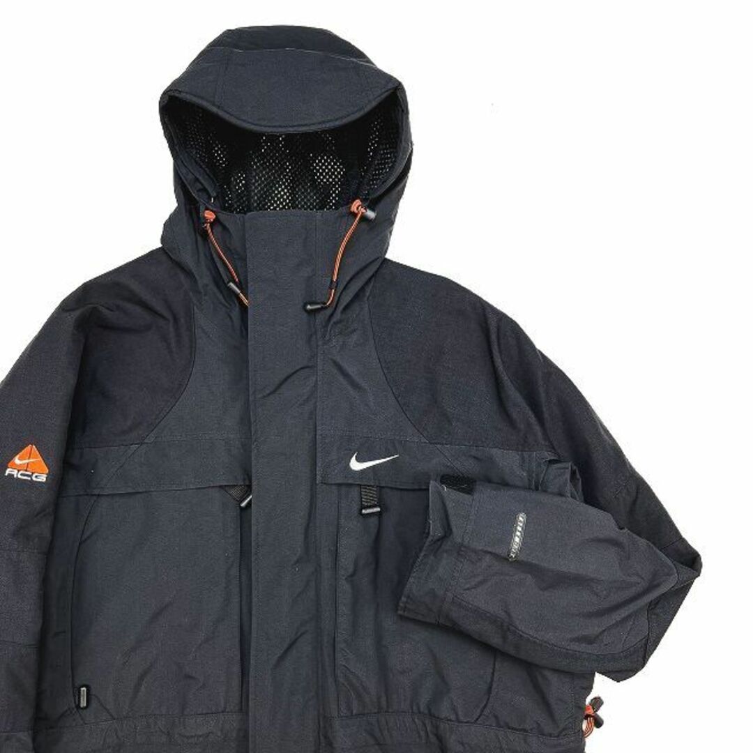美品 90s NIKE ACG アノラック マウンテン パーカー 黒 ME12 美品 90s NIKE ACG アノラック マウンテン パーカー 黒 ME12