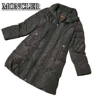 モンクレール(MONCLER)のモンクレール　ダウンコート　レディース　ブラウン　茶タグ　MONCLER S M(ダウンコート)