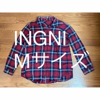 イング(INGNI)のINGNI チェックシャツ　カジュアル　Mサイズ(シャツ/ブラウス(長袖/七分))