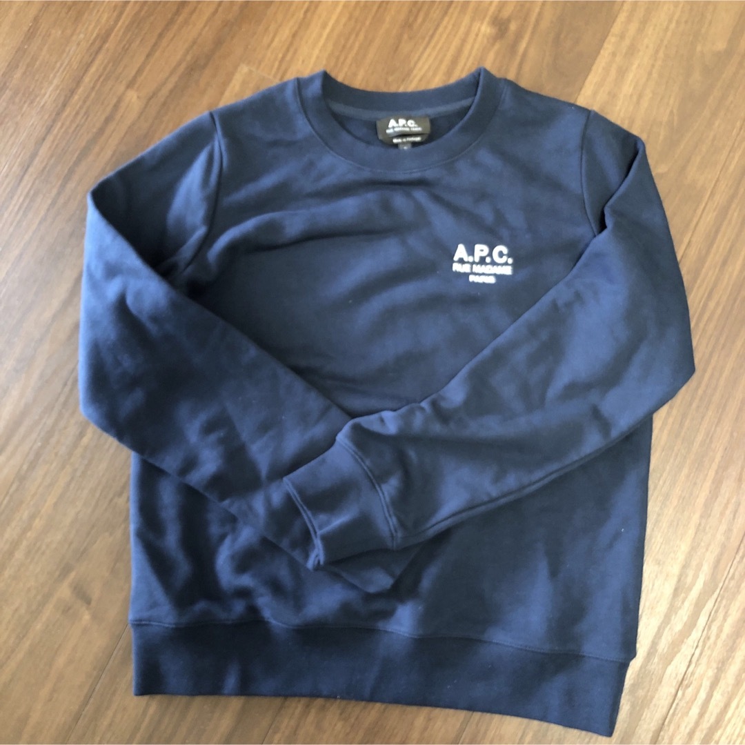 A.P.C(アーペーセー)の★値下げ交渉OK★一度のみ着用美品APCロゴスウェット レディースのトップス(トレーナー/スウェット)の商品写真