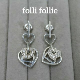 フォリフォリ(Folli Follie)の【匿名配送】 フォリフォリ ピアス シルバー SV925 5.2g(ピアス)