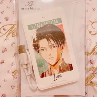 コウダンシャ(講談社)の♡進撃の巨人♡リヴァイ兵長♡モバイルバッテリー♡(キャラクターグッズ)