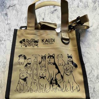 カルディ(KALDI)のカルディ　いぬの日　おさんぽバッグ(ショルダーバッグ)