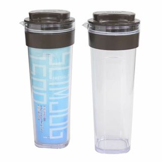 【タケヤ公式】 冷水筒 スリムジャグ 1.5L ２本セット チャコールブラウン (容器)