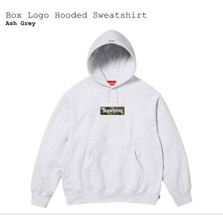 シュプリーム(Supreme)のBox Logo Hooded Sweatshirt Ash Grey(パーカー)