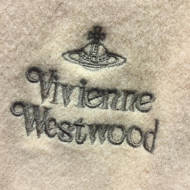 Vivienne Westwood(ヴィヴィアンウエストウッド)のヴィヴィアンマフラーベージュ レディースのファッション小物(マフラー/ショール)の商品写真