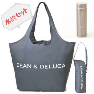 ディーンアンドデルーカ(DEAN & DELUCA)のディーンアンドデルーカ水筒保冷ペットボトルカバーレジかご買い物バッグセット(エコバッグ)