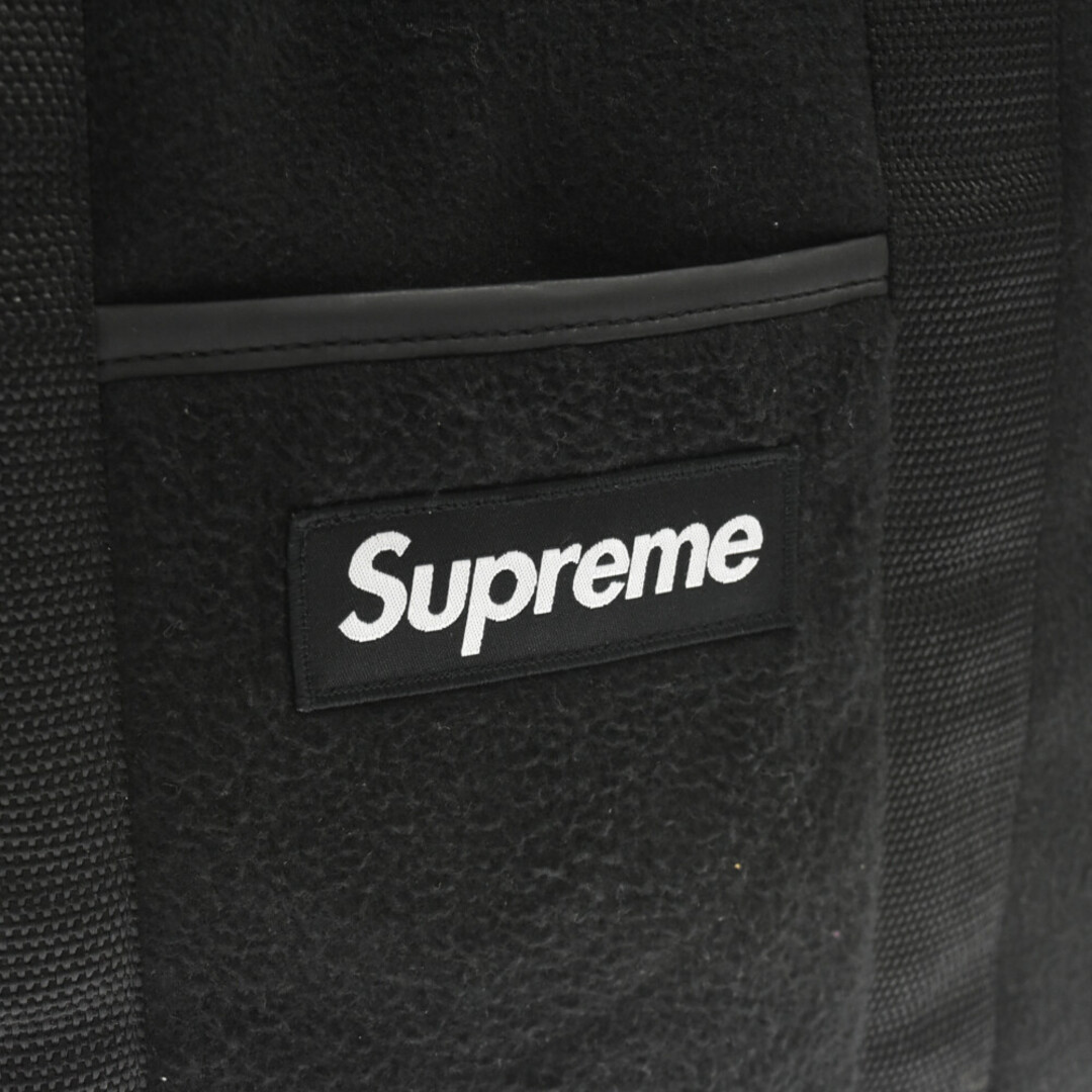 Supreme(シュプリーム)のSUPREME シュプリーム 18AW Polartec Tote Bag ポーラテックトートバッグ フリースバッグ ブラック メンズのバッグ(トートバッグ)の商品写真