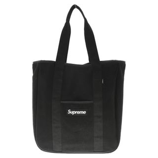 シュプリーム(Supreme)のSUPREME シュプリーム 18AW Polartec Tote Bag ポーラテックトートバッグ フリースバッグ ブラック(トートバッグ)