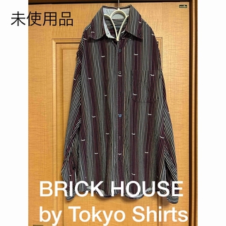 ブリックハウスバイトウキョウシャツ(BRICK HOUSE by Tokyo Shirts)の値下げ！未使用品！コーディロイ生地気持ち良いストライプデザインシャツ(シャツ)