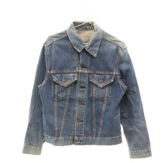 リーバイス(Levi's)のLevi's リーバイス 60s～70s VINTAGE 70505 4th BIG-E 不均等V 刻印無し デニムトラッカージャケット インディゴブルー(Gジャン/デニムジャケット)