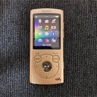 ウォークマン(WALKMAN)のSONY WALKMAN NW-S764 ソニー ウォークマン 8GB ゴールド(ポータブルプレーヤー)