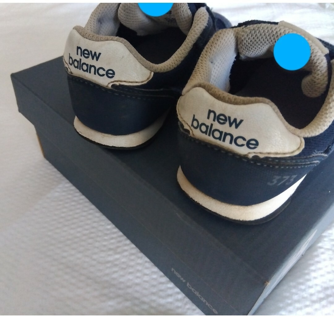 New Balance(ニューバランス)のNew Balance　14cm　ネイビー キッズ/ベビー/マタニティのベビー靴/シューズ(~14cm)(スニーカー)の商品写真